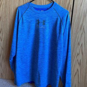 Under Armour - Men's Long Sleeve Running Shirt (Light Blue)